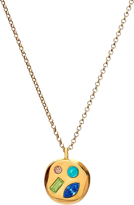 Birthdate 14k Gold Necklace for Women - 16-20in Adjustable 14 Karat Gold Chain with Lobster Clasp - Cadenas de Oro 14k Puro Para Mujer, Ladies Jewelry Birthstone
