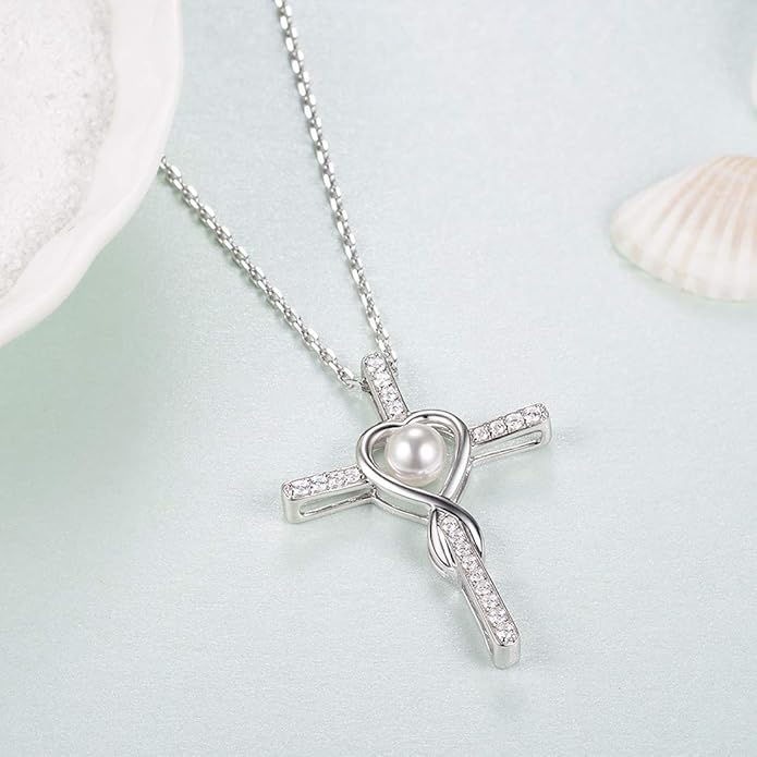 Dorella Love Infinity Christmas Jewelry for Women Birthday Gifts Wife Mom December January Birthstones Blue Topaz Garnet and More Stones Jewelry 925 Sterling Silver