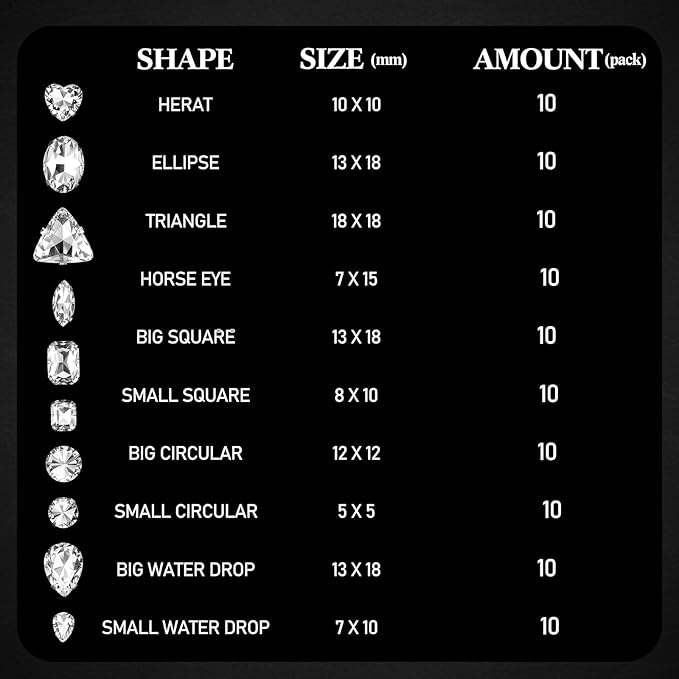 Suncalla 101 Pcs Sew on Crystal Rhinestone with Chain Trim Brooch Pin Mixed Shapes Set for Jewelry Clothe DIY Crafts Tabletop Scattered Crystals Vase Fillers Wedding Decor (Glass Rhinestone)