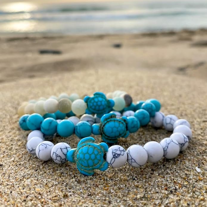 Fahlo Sea Turtle Tracking Bracelet, Elastic, supports the Sea Turtle Conservancy, one size fits most for Men and Women