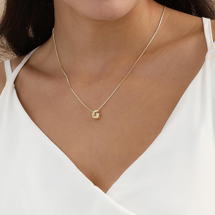 Bubble Gold Letter Necklace for Women, 14k Gold Plated Balloon Initial Necklace, Dainty Gold Necklace for Women, Personalized Bubble Pendant Name Necklace, Fashion Accessories Trendy Jewelry