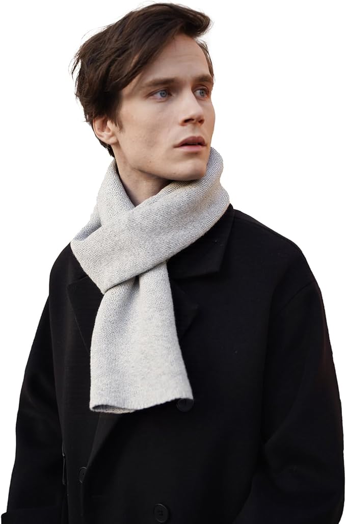 NUOHEMULE Luxury 100% Cashmere Scarf for Women & Men, 59''x10'' Extra Warm Winter Scarf, Blanket Scarves in Premium Gift Box