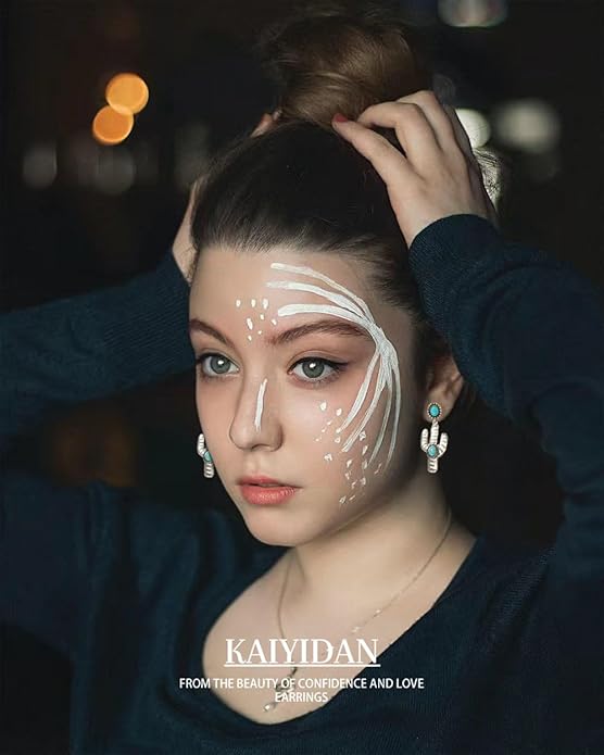 Silver/Gold Boho Dangle Statement Earrings for Women Trendy,Handmade Vintage Dainty Cute Long Drop Summer Earrings,fashion Accessories Jewelry Gifts