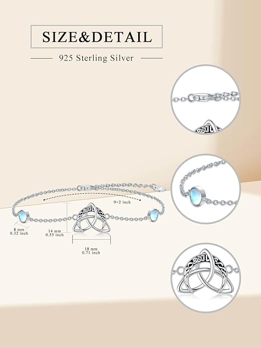WINNICACA Sterling Silver Butterfly Bracelet Anklet Created Opal Butterfly Jewelry Gifts for Women Birthday Christmas Day Gifts