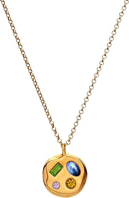 Birthdate 14k Gold Necklace for Women - 16-20in Adjustable 14 Karat Gold Chain with Lobster Clasp - Cadenas de Oro 14k Puro Para Mujer, Ladies Jewelry Birthstone