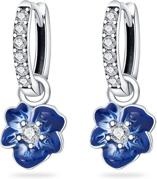 925 Sterling Silver Women Earrings, Sparkling Star and Moon Earrings, Various Hypoallergenic Earrings, Best Gift for Women