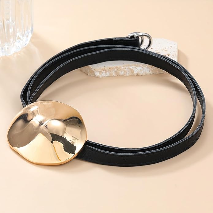 Punk Dripping Water-drop Choker Necklace for Women,Thick Drippy Chain Liquid Metal Collar Necklace Rocker Hip-hop Necklace Cool Metallic Unique Funky Statament Grunge Jewelry