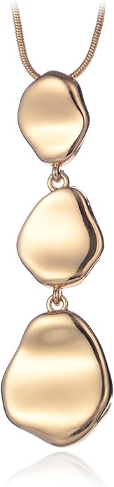 Long Pendant Necklaces For Women Multi-Layer Pendant Y Necklace Set Statement Pendant Chic Jewelry