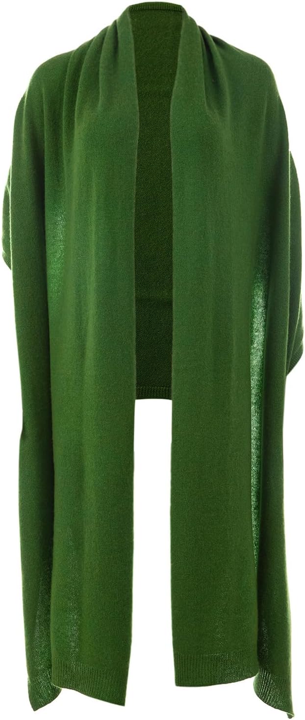 ENETIX Women's Cashmere Wool Oversized Shawl Wrap, Solid Color Pashmina Ultra Soft Stole Scarf for Women with Gift Box