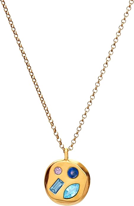 Birthdate 14k Gold Necklace for Women - 16-20in Adjustable 14 Karat Gold Chain with Lobster Clasp - Cadenas de Oro 14k Puro Para Mujer, Ladies Jewelry Birthstone