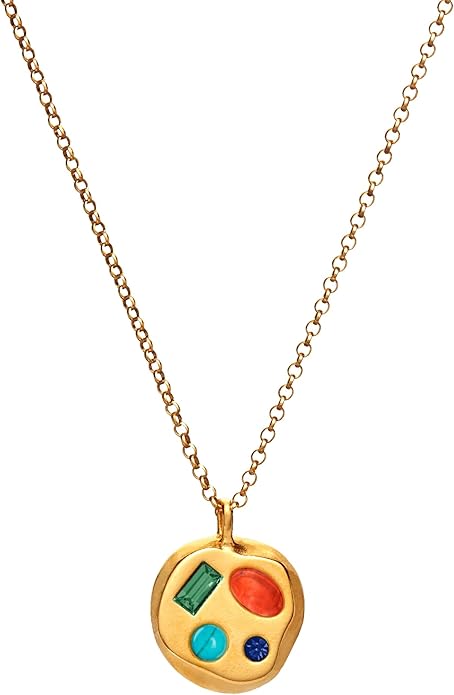 Birthdate 14k Gold Necklace for Women - 16-20in Adjustable 14 Karat Gold Chain with Lobster Clasp - Cadenas de Oro 14k Puro Para Mujer, Ladies Jewelry Birthstone