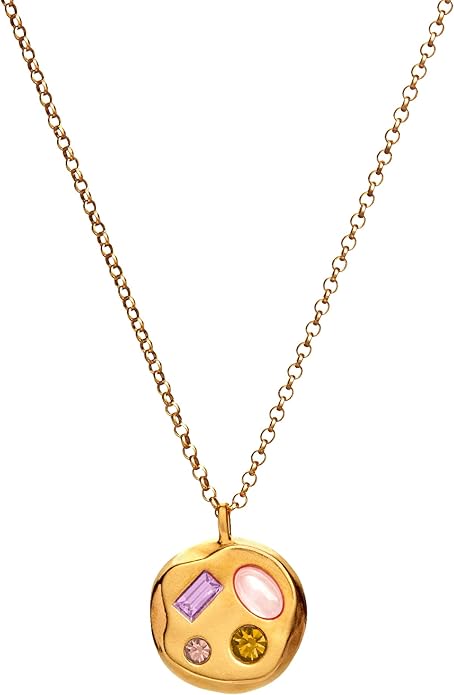 Birthdate 14k Gold Necklace for Women - 16-20in Adjustable 14 Karat Gold Chain with Lobster Clasp - Cadenas de Oro 14k Puro Para Mujer, Ladies Jewelry Birthstone