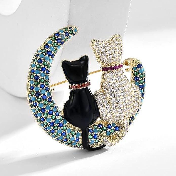 Animal Brooch Insect Bird Brooches Pearl Rhinestone Crystal Brooch 18k Gold-Plated Lapel Pins Jewelry Gifts Birthday Gifts for Women Men