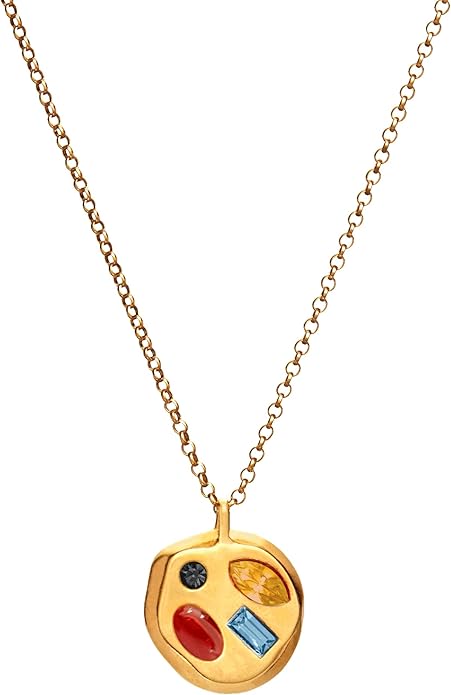 Birthdate 14k Gold Necklace for Women - 16-20in Adjustable 14 Karat Gold Chain with Lobster Clasp - Cadenas de Oro 14k Puro Para Mujer, Ladies Jewelry Birthstone