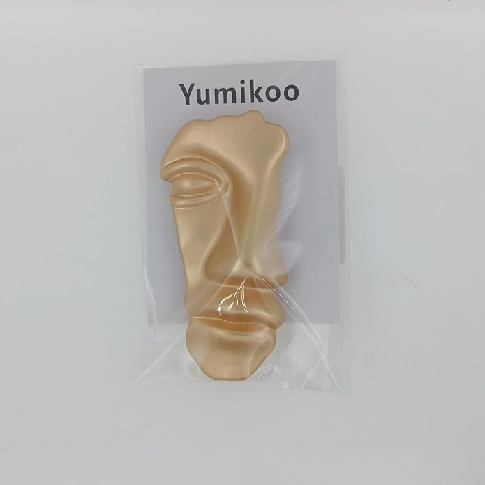 Figure Face Mask Brooch - Vintage Minimalist Metal Brooches Women Men