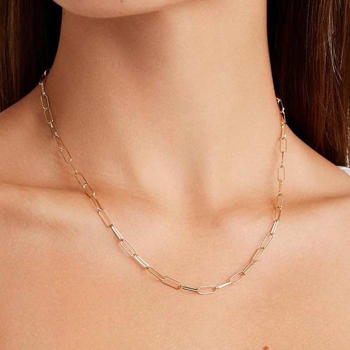 925 Sterling Silver Singapore Chain Lobster Clasp Paperclip Necklace for Women Sparkling Chain 2mm2.5mm3mm4mm5mm Gifts for Her