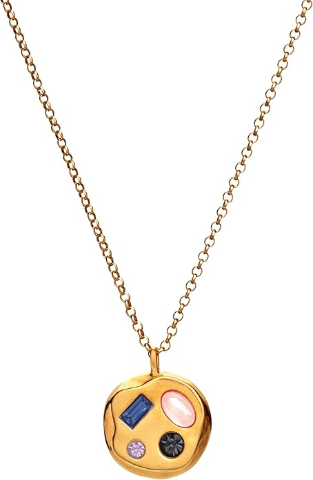Birthdate 14k Gold Necklace for Women - 16-20in Adjustable 14 Karat Gold Chain with Lobster Clasp - Cadenas de Oro 14k Puro Para Mujer, Ladies Jewelry Birthstone