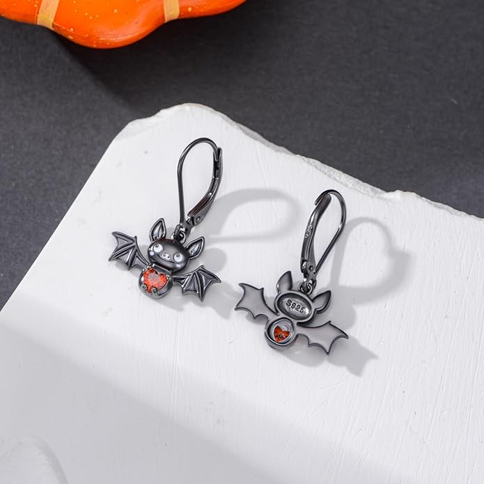 JUSTKIDSTOY Witches Knot Earrings for Women 925 Sterling Silver Nudo De Bruja Dangle Leverback Earrings Celtic Jewelry Halloween Birthday Gift