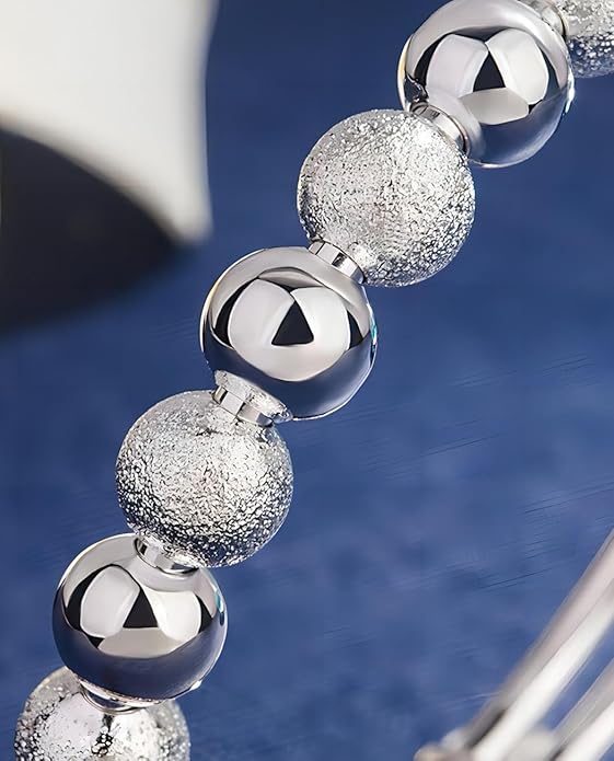 S925 Silver Bangle Bracelet for Women, Elegant Women‘s Sterling Silver Bracelet Bangle Adjustable 6.4-7.8 inches Small Size