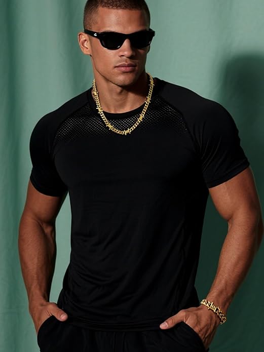 Bestyle Barbed Wire Necklace 5/7/9/12mm Mens Chain Necklaces Hip-hop Punk Gothic Stainless Steel Chain Heavy Thick Cuban Link Chain for Men Women, Length 16/18/20 Inch