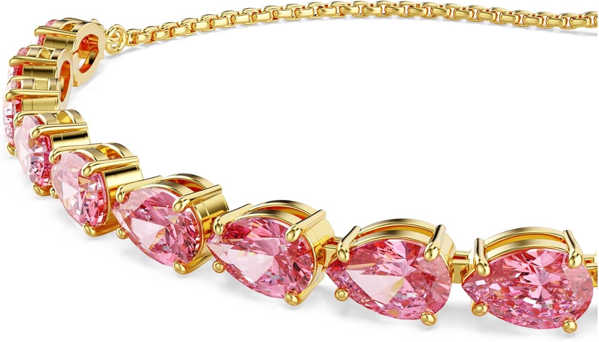 Swarovski Matrix Hoop Earrings, Bracelet, Tack Pin, Multicolored Crystals, Gold-Tone Finish