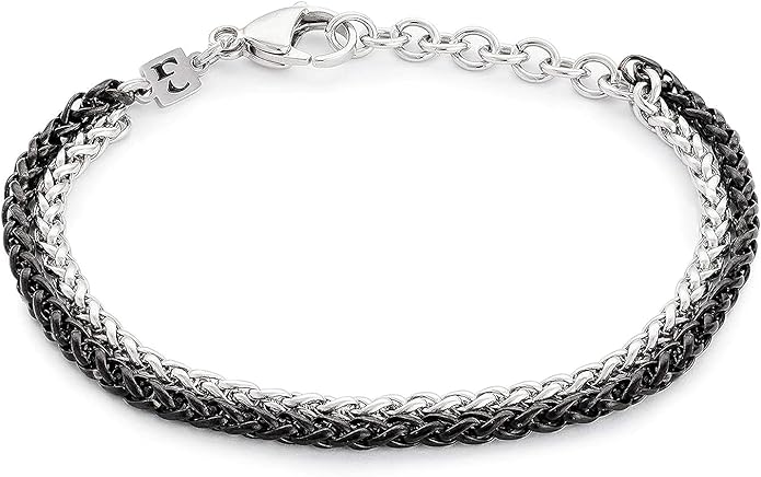 Galis Mens Bracelet Dvir - Stainless Steel for Men, Non Tarnish Rope Chain Bracelets, Stylish Birthday, Gift for Men, Dad, Husband, Boyfriend