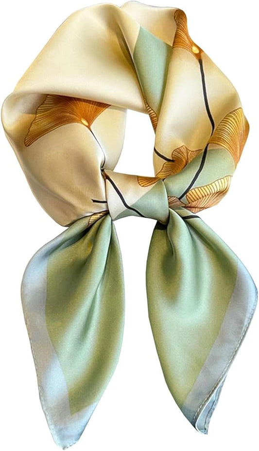 Hioyiwse Satin Bandanas Head Scarf For Women Hair Scarves Accessories Lightweight Fashion Wrap Neck Silk Sleeping Headscarf