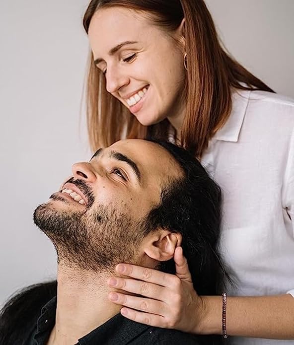 RINTOLER Morse Code Bracelets for Women Men Gifts for Her Best Friend Funny Inspirational Bracelets for Women Jewelry Adjustable Silk Beaded Wrap Bracelet