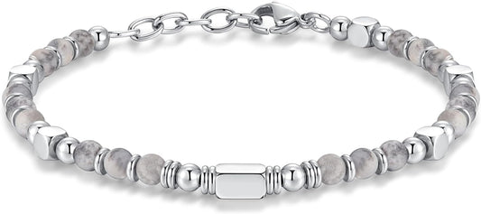 Beaded Bracelets for Women - Silver and Gold Boho Bracelets, Trendy Jewelry Gifts for Lover, Mom, Friends