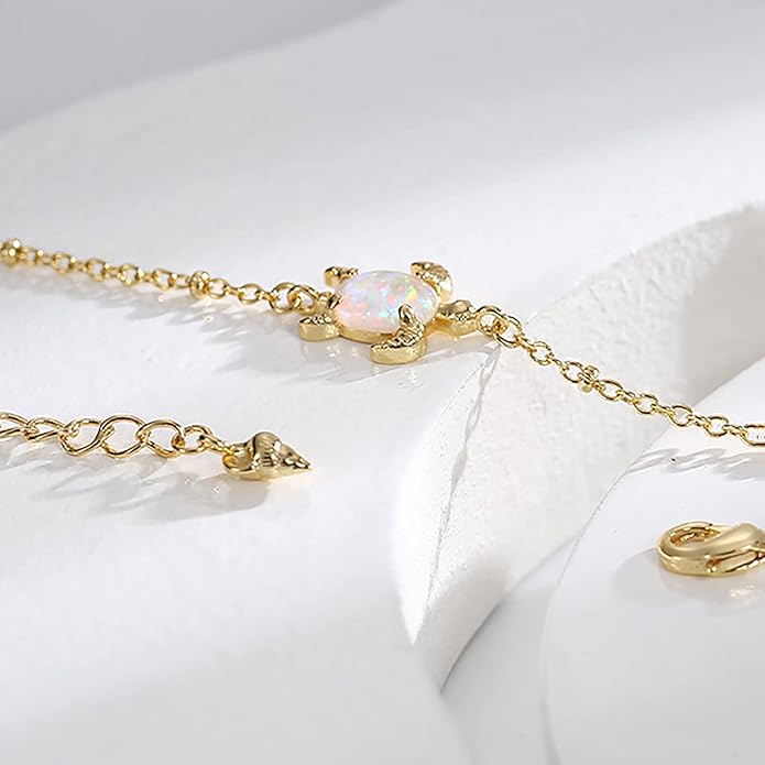 Lit Wall Gold Anklets for Women 18K Gold Plated Adjustable Summer Simple Foot Jewelry Ankle Bracelet for Women