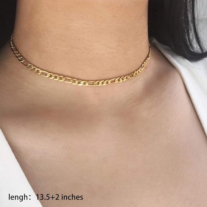 Turandoss Gold Layered Necklaces for Women - 14K Gold Plated Handmade Multilayer Bar Pearls Coin Disc Moon Butterfly Medallion Adjustable Dainty Layered Choker Necklaces for Women Jewelry