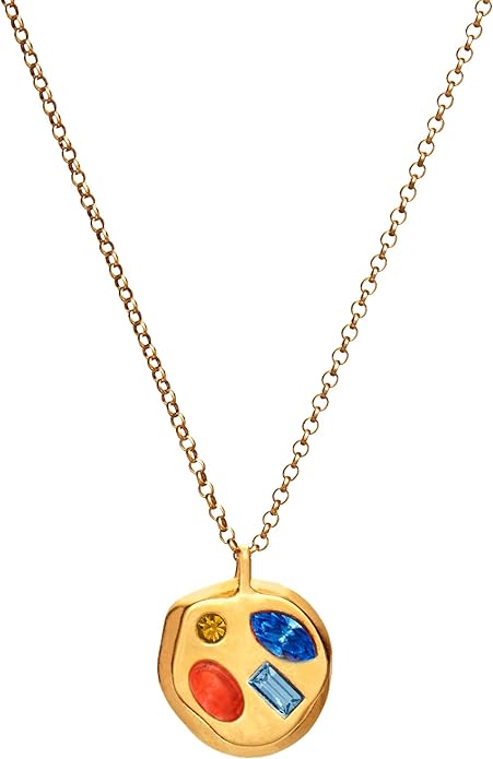 Birthdate 14k Gold Necklace for Women - 16-20in Adjustable 14 Karat Gold Chain with Lobster Clasp - Cadenas de Oro 14k Puro Para Mujer, Ladies Jewelry Birthstone