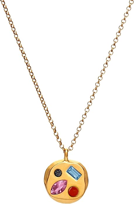Birthdate 14k Gold Necklace for Women - 16-20in Adjustable 14 Karat Gold Chain with Lobster Clasp - Cadenas de Oro 14k Puro Para Mujer, Ladies Jewelry Birthstone