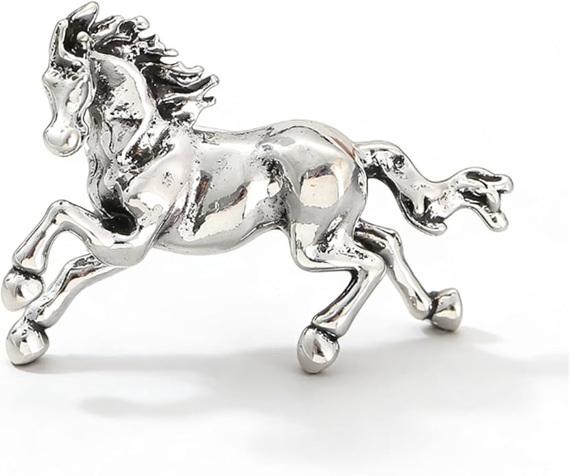 2026 New Year Of Horse Pin Brooch, Good Luck Chinese Zodiacs Horse Pins For Fashion Accessories Animal Lucky Charm Statue Feng Shui Gifts Jewelry For Women Men