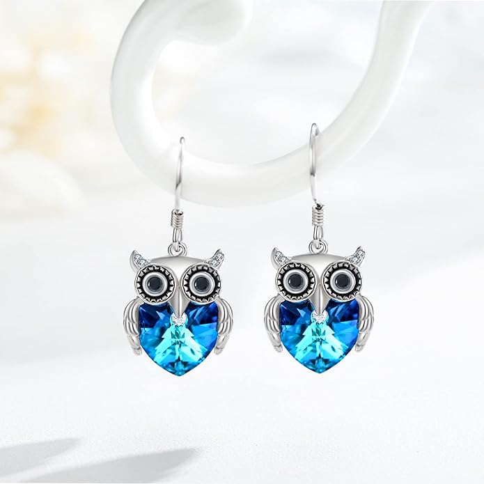 925 Sterling Silver Animals and Plants Dangle Drop Earrings for Women Hypoallergenic Gift for Women Mom Wife Her, Mother’s Day, Birthday, Anniversary