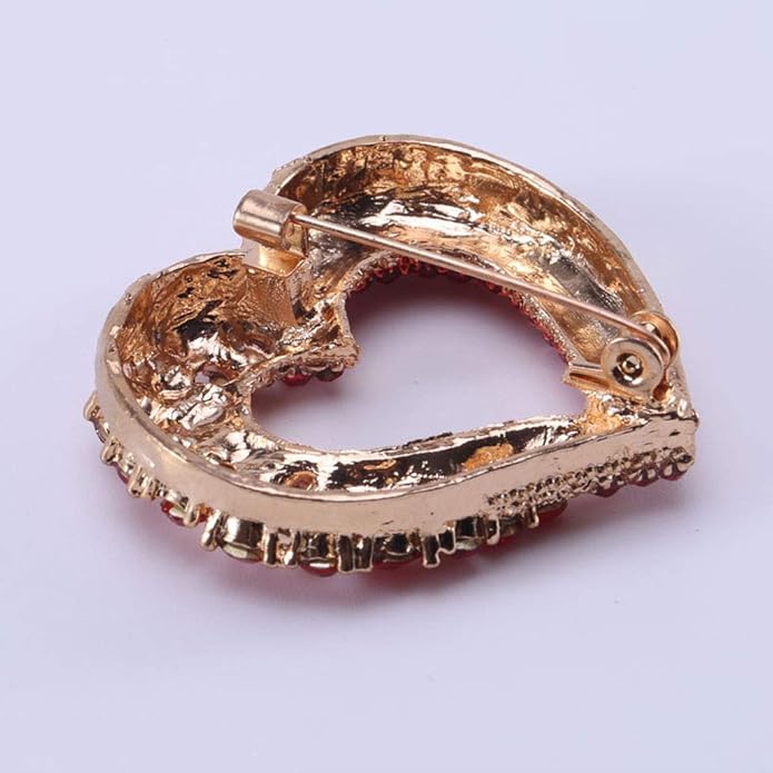 Brooch Pins for Women Girls Fashion Flower Crystal Rhinestone Pearl Jewelry