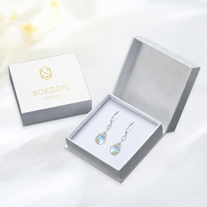925 Sterling Silver Animals and Plants Dangle Drop Earrings for Women Hypoallergenic Gift for Women Mom Wife Her, Mother’s Day, Birthday, Anniversary