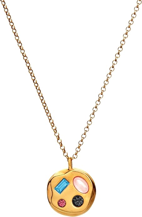 Birthdate 14k Gold Necklace for Women - 16-20in Adjustable 14 Karat Gold Chain with Lobster Clasp - Cadenas de Oro 14k Puro Para Mujer, Ladies Jewelry Birthstone
