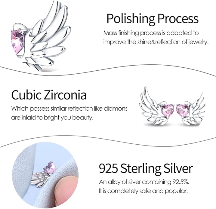 925 Sterling Silver Women Earrings, Sparkling Star and Moon Earrings, Various Hypoallergenic Earrings, Best Gift for Women