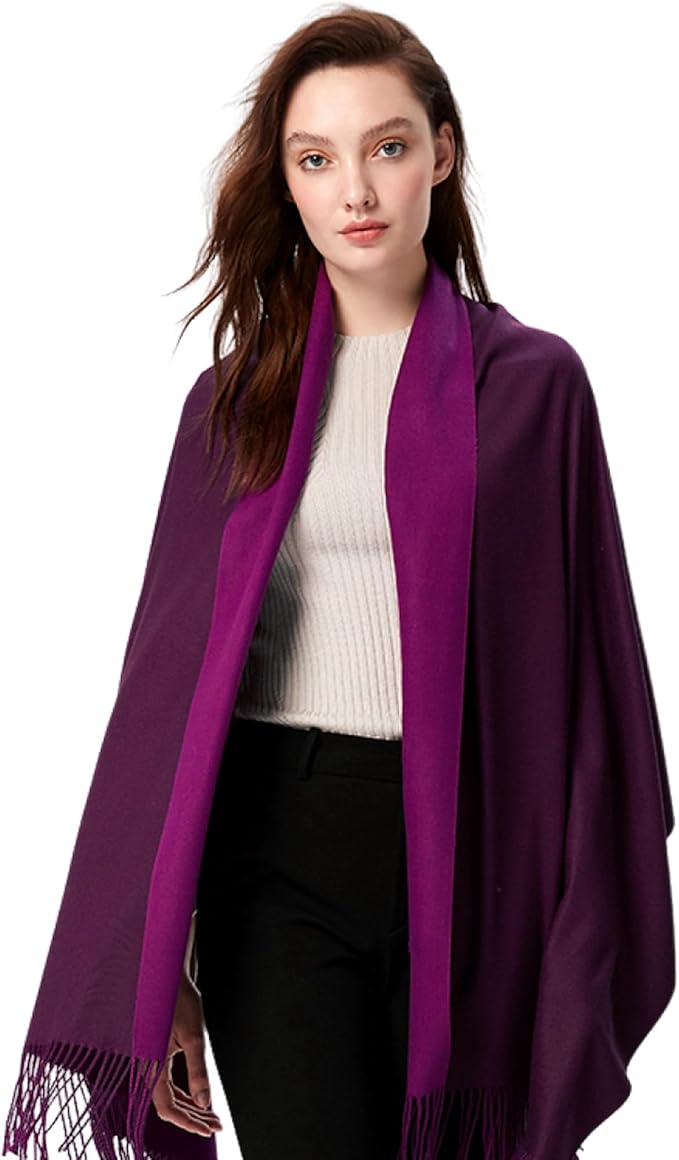 maamgic Women's Winter Scarf Soft Warm Scarf for Women Cozy Shawl Wraps for Women Lightweight Pashmina Style Wrap
