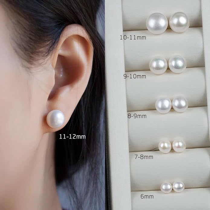 Gifts for Womem mom her girlfriend grandma on Christmas Day Mothers Day Gifts Valentines Anniversary birthday gifts love pearl earrings for women