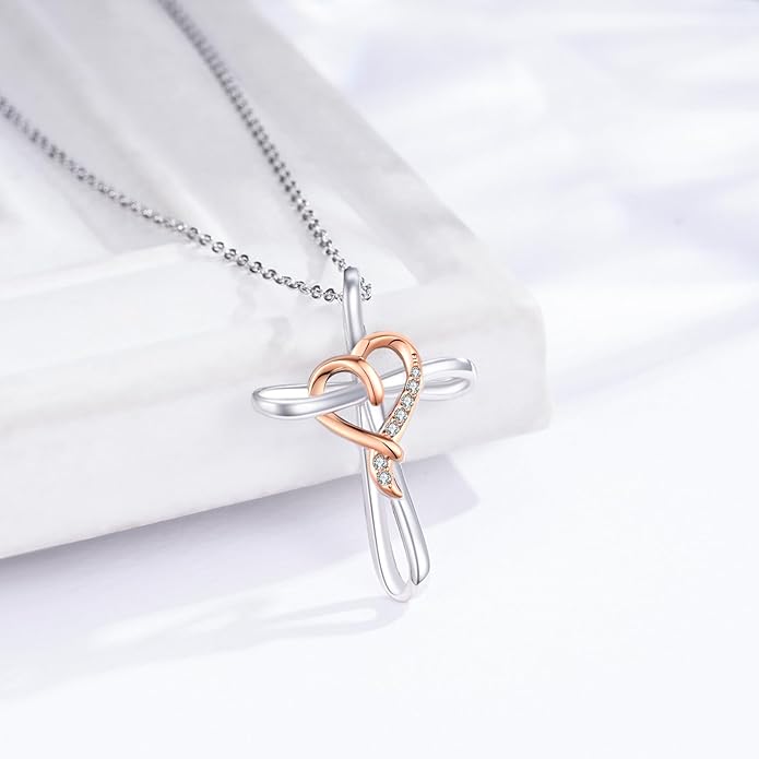 Mother's Day Necklace Gifts 925 Sterling Silver Mom/Wife/Grandma/Nana/Family I Love You Mom Necklace for Women Jewelry Birthday Gifts for Couple