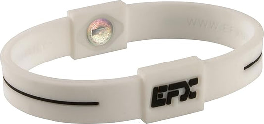 EFX Performance Surgical-Grade Silicone Balance Bracelet with Programmed Holograms for Balance, Strength, Flexibility, Energy | Waterproof & Sweatproof Bracelet for Men and Women | Great for Seniors