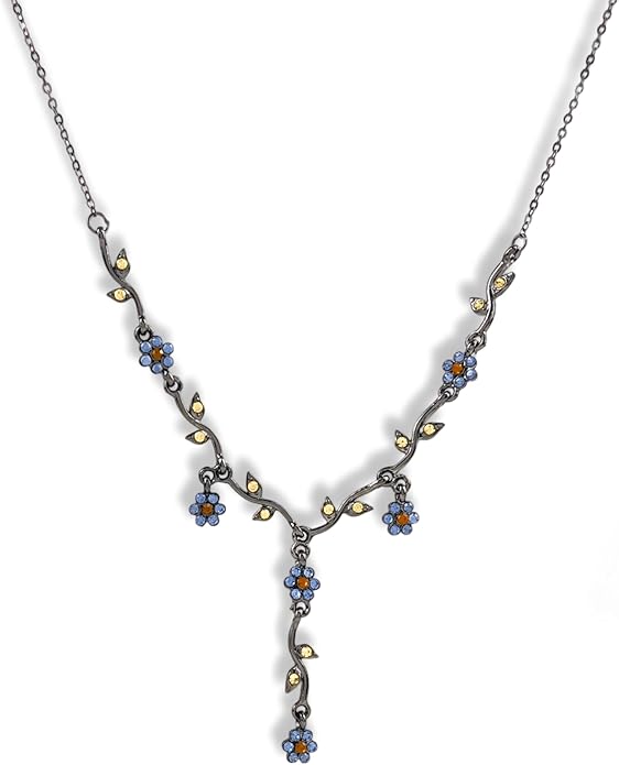 Irregular Y2k Long Y-shaped Necklace with Zircon Inlaid Sparkling Brick Tassel Pendant Double-Layer Chain High-end Fashion Accessory Women's