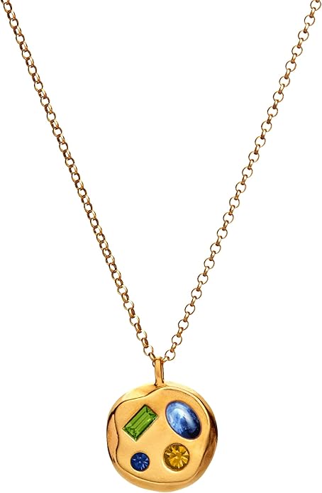 Birthdate 14k Gold Necklace for Women - 16-20in Adjustable 14 Karat Gold Chain with Lobster Clasp - Cadenas de Oro 14k Puro Para Mujer, Ladies Jewelry Birthstone