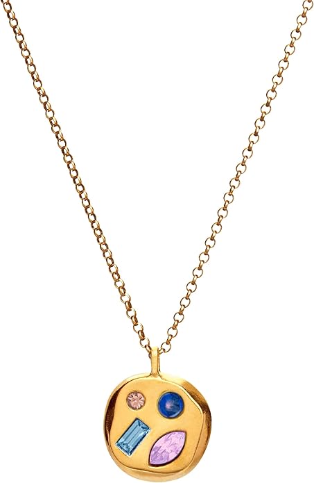Birthdate 14k Gold Necklace for Women - 16-20in Adjustable 14 Karat Gold Chain with Lobster Clasp - Cadenas de Oro 14k Puro Para Mujer, Ladies Jewelry Birthstone