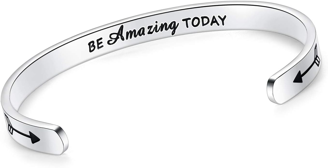 SAM & LORI Personal Bracelets for Teens/Women-Inspirational Jewelry Gifts (Various Designs) for Daughter/Sister/Mom/Friends-Adjustable Bracelet in a Pretty Gift Box