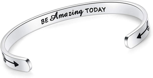 SAM & LORI Personal Bracelets for Teens/Women-Inspirational Jewelry Gifts (Various Designs) for Daughter/Sister/Mom/Friends-Adjustable Bracelet in a Pretty Gift Box