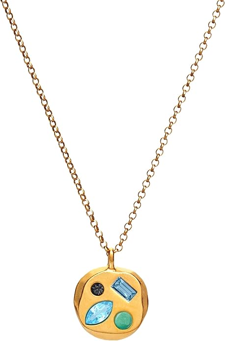 Birthdate 14k Gold Necklace for Women - 16-20in Adjustable 14 Karat Gold Chain with Lobster Clasp - Cadenas de Oro 14k Puro Para Mujer, Ladies Jewelry Birthstone