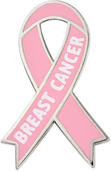 PinMarts Breast Cancer Ribbons and Breast Cancer Awareness Enamel Pins - Perfect Breast Cancer Gifts for Women, Events, Fundraisers, and Breast Cancer Awareness Decoration